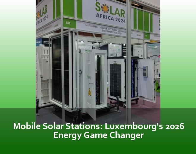 Mobile Solar Stations: Luxembourg's 2026 Energy Game Changer